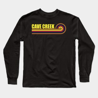 Cave Creek Arizona horizontal sunset 2 Long Sleeve T-Shirt